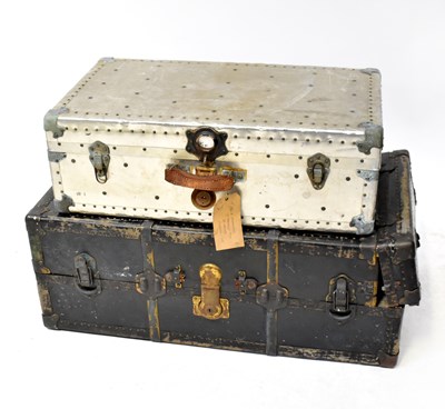 Lot 116 - An early 20th century fitted travel trunk with...