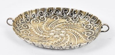 Lot 794 - A Victorian hallmarked silver twin handled...
