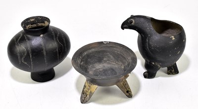 Lot 56 - A Neolithic style ceramic model of a bird