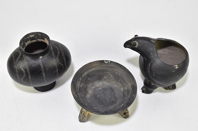 Lot 56 - A Neolithic style ceramic model of a bird