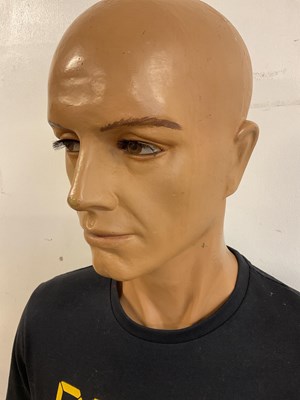 Lot 183 - A male full sized mannequin