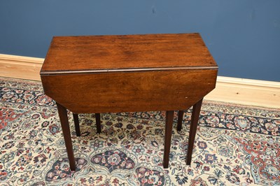 Lot 1631 - A 19th century mahogany Pembroke table, with...