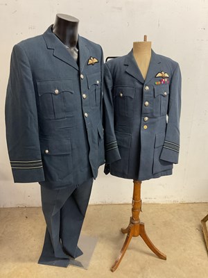 Lot 167 - Two RAF uniforms belonging to Squadron Leader...