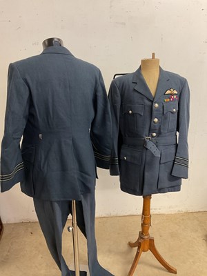 Lot 167 - Two RAF uniforms belonging to Squadron Leader...