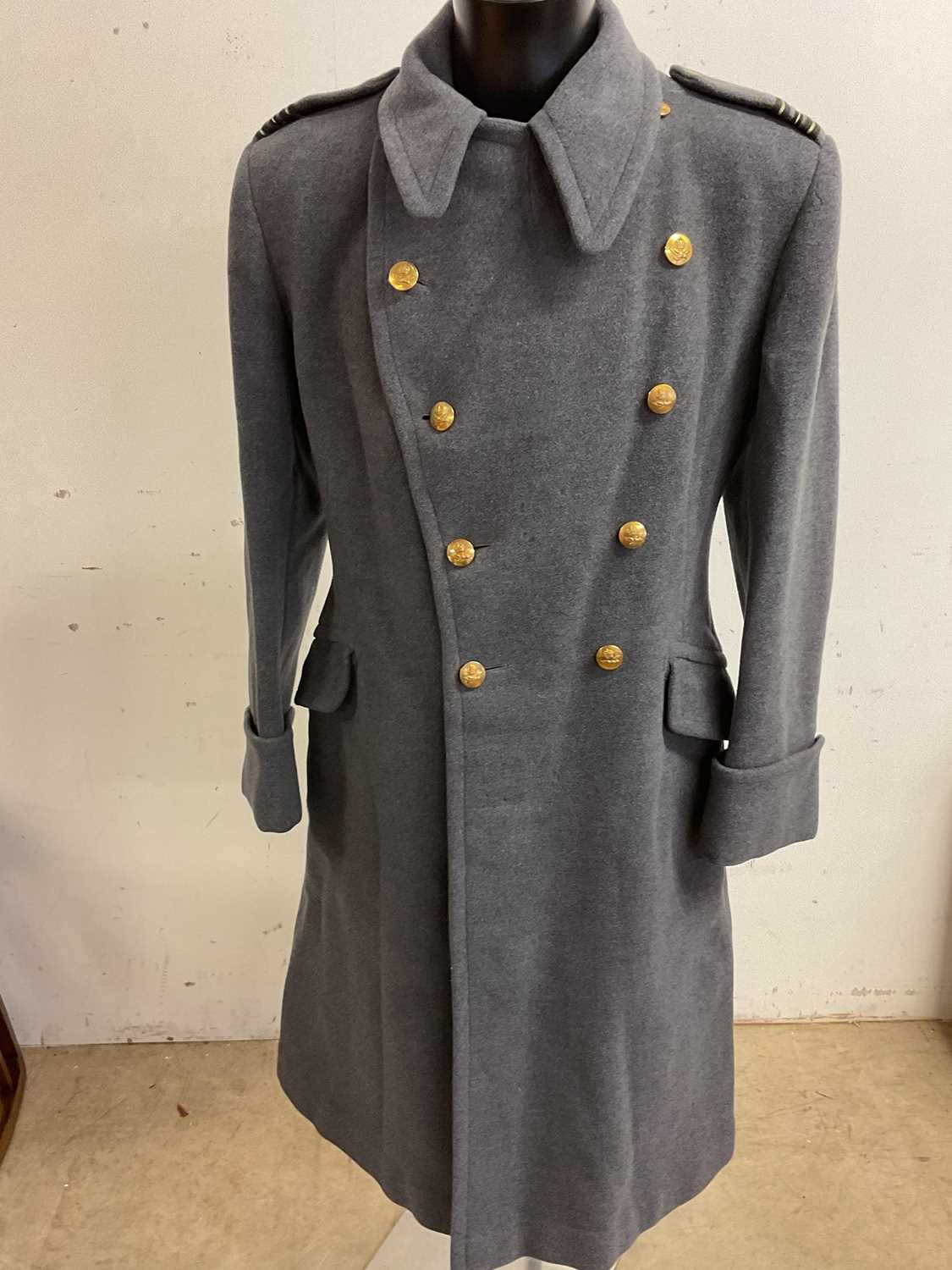 Lot 168 - An RAF Crombie Great Coat belonging to...