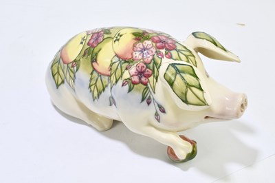 Lot 102 - SALLY TUFFIN FOR MOORCROFT; 'Peter the Pig',...