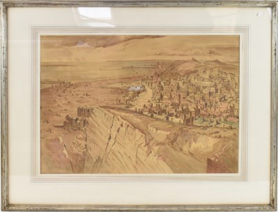 Lot 659 - WILLIAM SIDNEY CAUSER (1876-1958); a large...