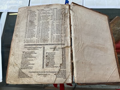 Lot 776 - BIBLE - ENGLISH 17TH CENTURY, THE HOLY BIBLE...