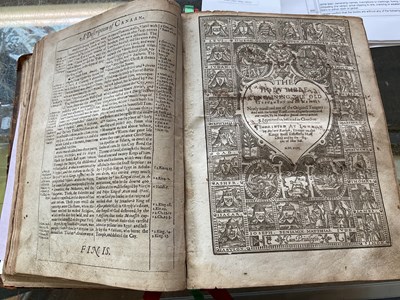 Lot 776 - BIBLE - ENGLISH 17TH CENTURY, THE HOLY BIBLE...