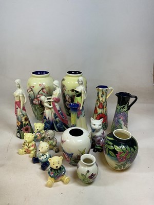 Lot 236 - OLD TUPTON WARE; a collection of ceramics...