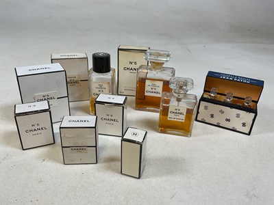 Lot 17 - Vintage Chanel No5 perfume and boxes also with...