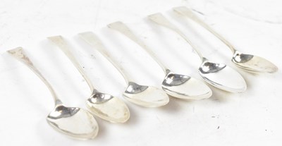 Lot 820 - Two pairs of Georgian hallmarked silver...