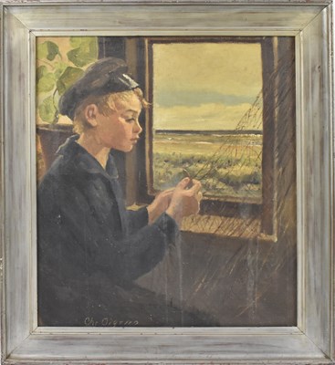 Lot 634 - CHRISTIAN AIGENS (1870-1940); oil on canvas,...