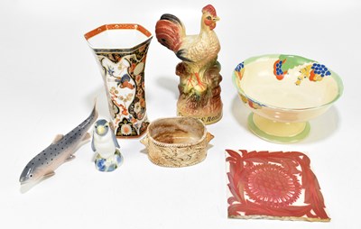 Lot 532 - An assortment of 19th century and later ceramics