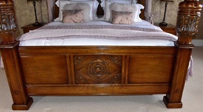 Lot 2951 - ROYAL OAK FURNITURE COMPANY; a 'Jacobean' four...