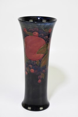 Lot 19 - MOORCROFT; a 'Pomegranate' pattern vase,...