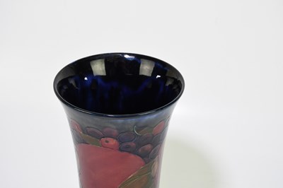 Lot 19 - MOORCROFT; a 'Pomegranate' pattern vase,...