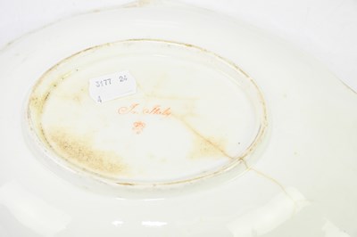 Lot 299 - LAROCHE; an Belgian Art Deco vase, brightly...