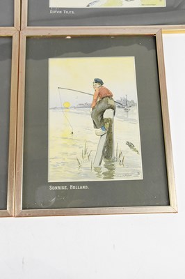 Lot 1602 - EDMUND G FULLER; a group of four watercolours,...