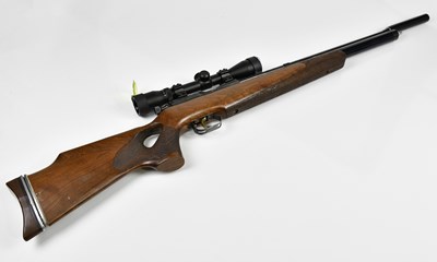 Lot 520 - AIR-ARMS; a .22 Shamal PCP air rifle, the 22"...