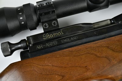 Lot 520 - AIR-ARMS; a .22 Shamal PCP air rifle, the 22"...