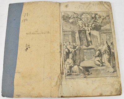 Lot 670 - PHAEDRUS-FABULARUM AESOPIARUM, LIBRI V; a book...