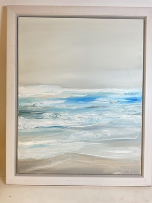 Lot 162 - LYNNE TIMMINGTON; large oil on canvas,...