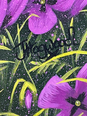 Lot 384 - JENNIFER HOGWOOD; oil on canvas, 'Pretty...