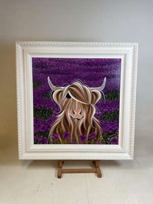 Lot 384 - JENNIFER HOGWOOD; oil on canvas, 'Pretty...