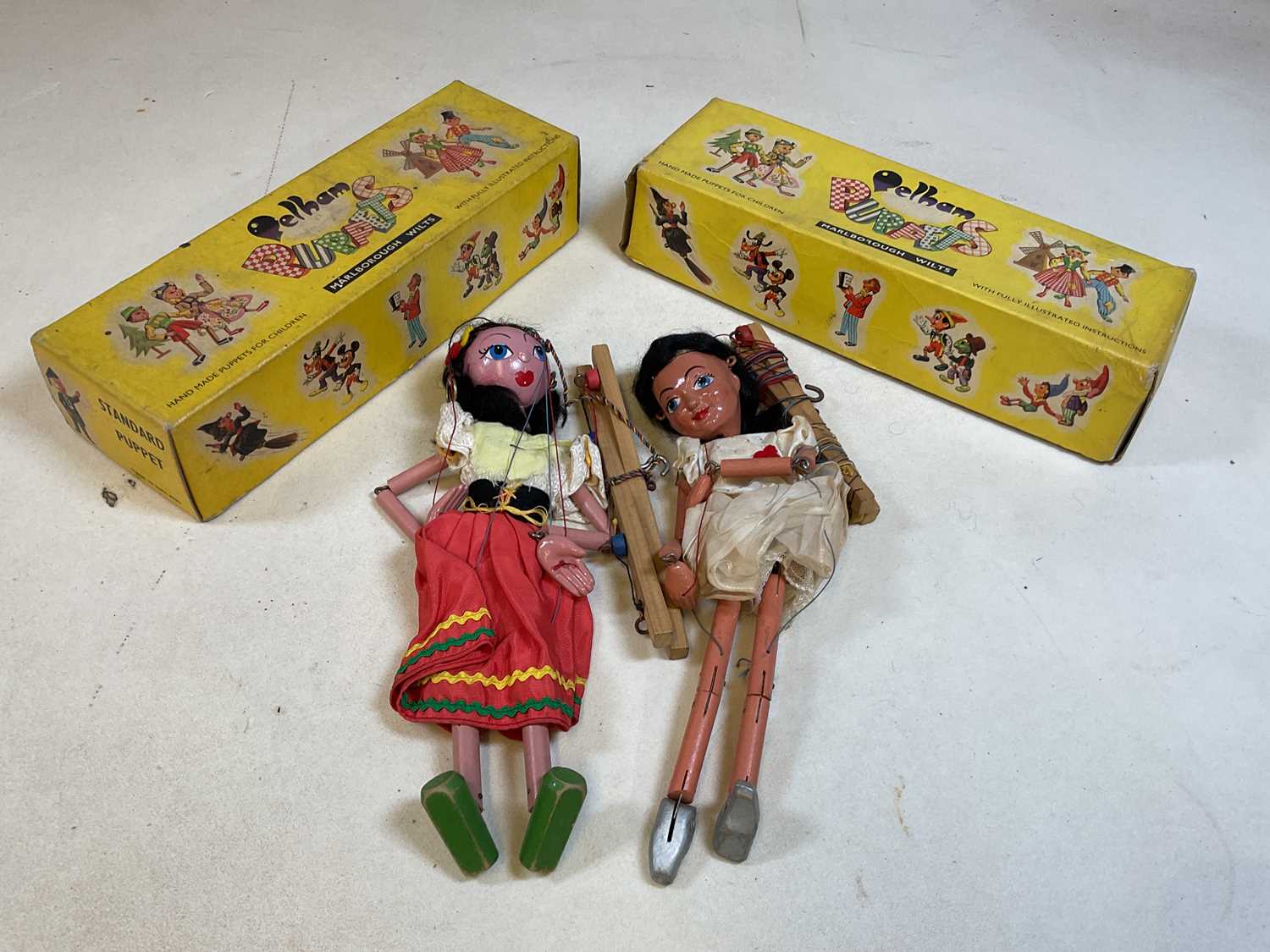 Puppet Gypsy Lot 135 - Two boxed Pelham Puppets, 'Gypsy' and