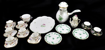 Lot 453 - HEREND; a collection of assorted porcelain