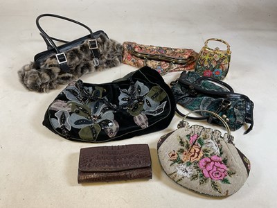 Lot 182 - Lady's handbags including Butler and Wilson...