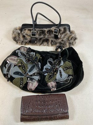 Lot 182 - Lady's handbags including Butler and Wilson...