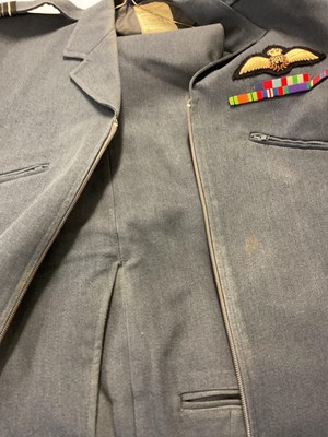 Lot 39 - Two RAF uniforms belonging to Squadron Leader...