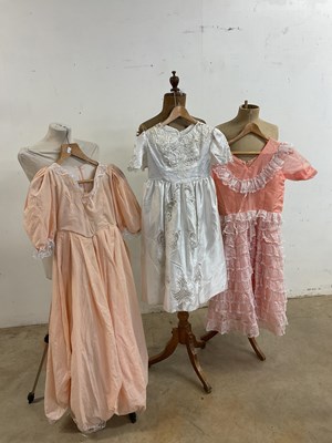 Lot 94 - Vintage bridesmaid dresses.