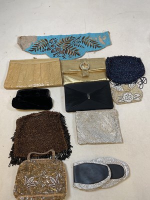 Lot 193 - Vintage evening bags including beaded examples...