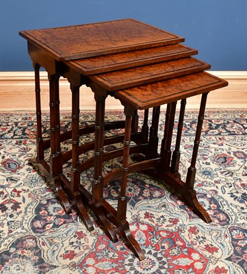 Lot 2570 - A mid-20th century burr walnut veneered...