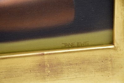 Lot 244 - JANE LEWIS; oil on canvas, mounted on panel,...