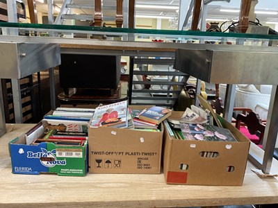 Lot 621 - Three boxes of assorted books including...