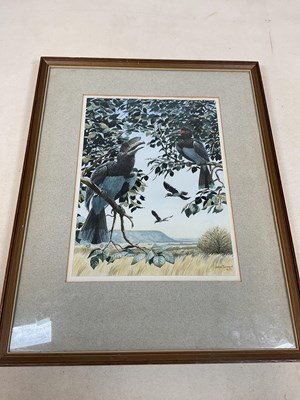 Lot 361 - JOHN TENNANT; watercolour, 'Trumpeter...