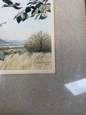 Lot 361 - JOHN TENNANT; watercolour, 'Trumpeter...