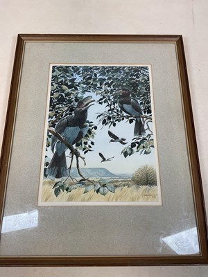 Lot 361 - JOHN TENNANT; watercolour, 'Trumpeter...