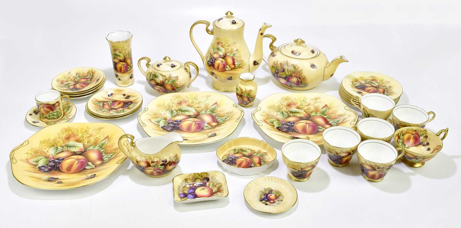 Lot 1660 - A tea service decorated in the 'Orchid Gold'...