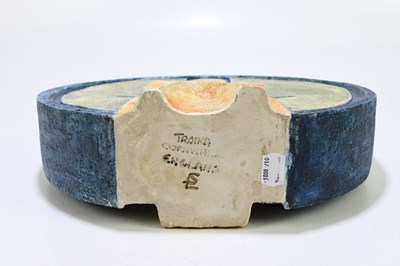 Lot 330 - SUE LOWE FOR TROIKA POTTERY; a large wheel...