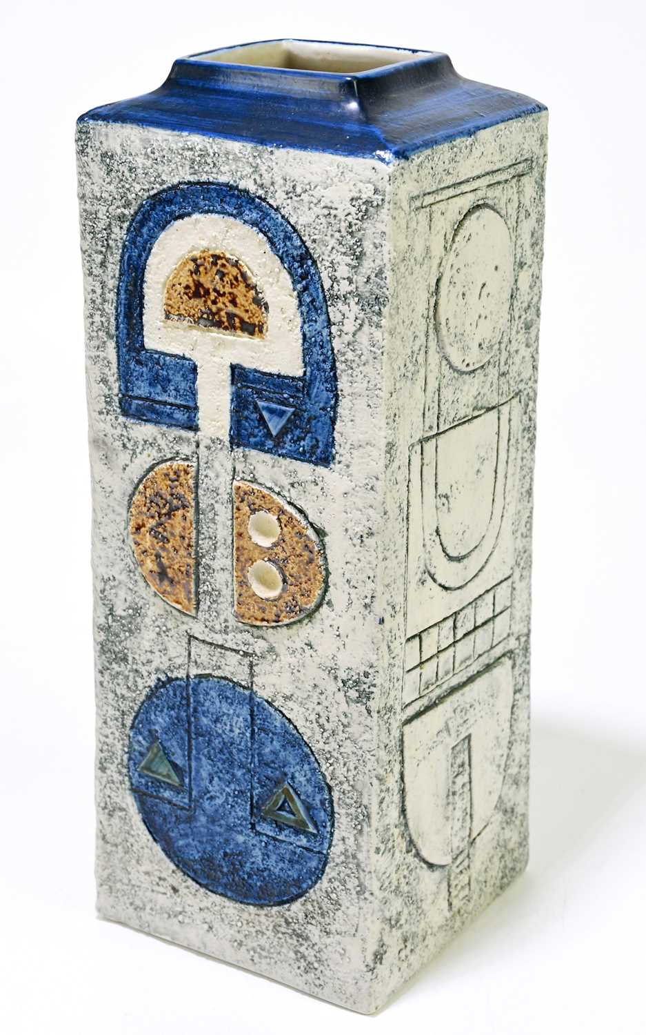 Lot 331 - SUE LOWE FOR TROIKA POTTERY; a large column...