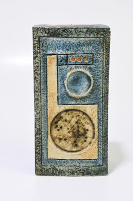 Lot 368 - SIMONE KILBURN FOR TROIKA POTTERY; a brick...