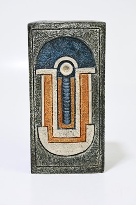 Lot 345 - ALISON BRIGDEN FOR TROIKA POTTERY; a brick...