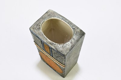 Lot 345 - ALISON BRIGDEN FOR TROIKA POTTERY; a brick...