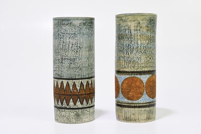 Lot 355 - MARILYN PASCOE FOR TROIKA POTTERY; a small...