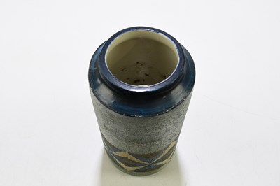 Lot 391 - SIMONE KILBURN FOR TROIKA POTTERY; a cylinder...